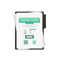 Dental care concept. Credit card icon. Vector design. Medical insurance card icon