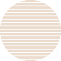 Circle striped background decoration design. png