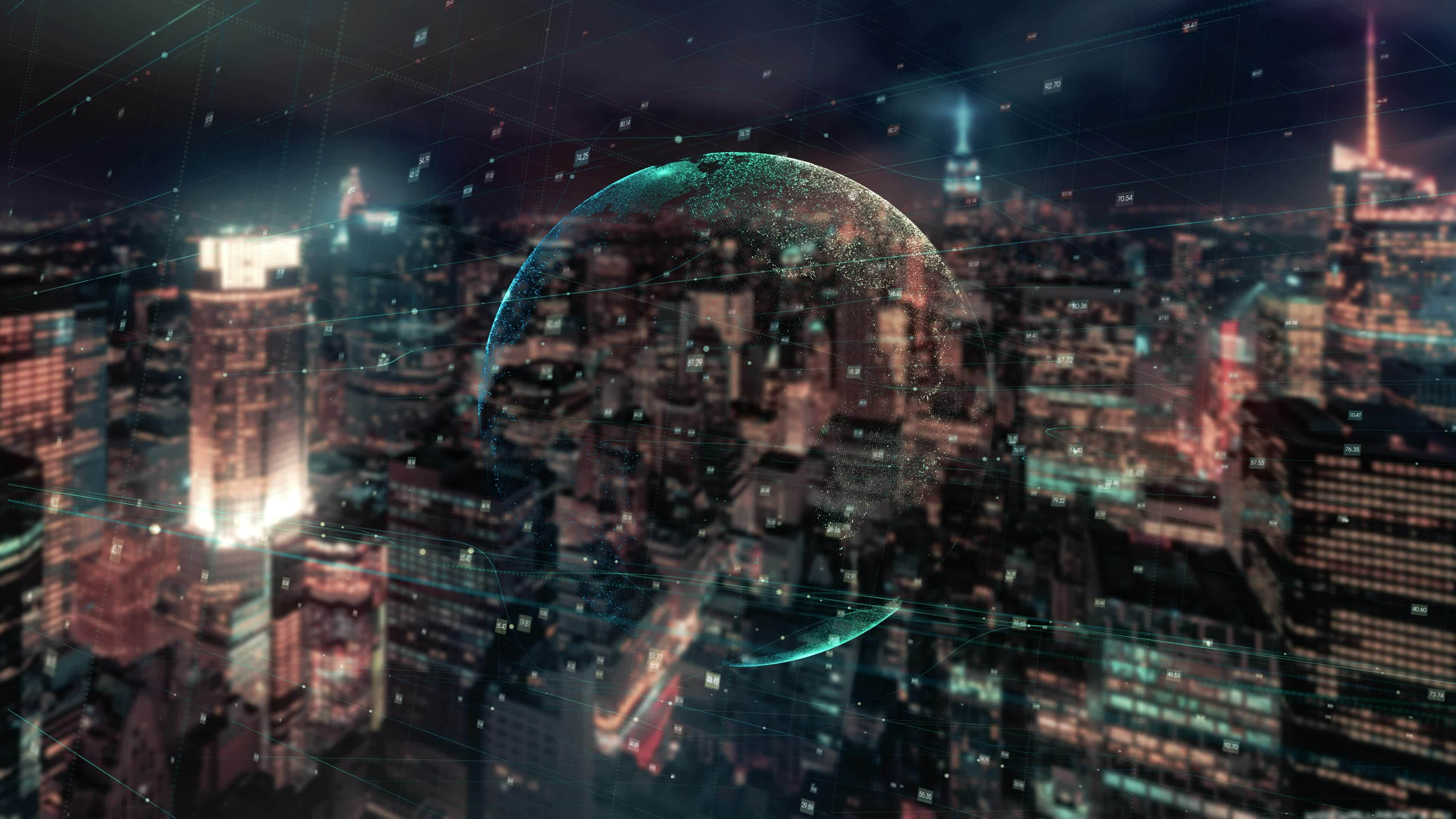 World In 2050 Stock Video Footage for Free Download