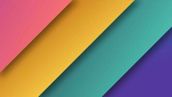 Abstract overlap layer multicolor animation background video