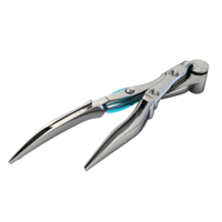 AI generated Dental Extracting Forceps, 3D rendering isolated on transparent background png