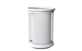 AI generated Transparent Background Trash Can Isolated Generative AI png