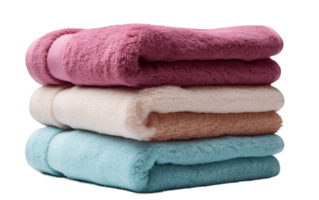 AI generated Bath Towel on Transparent Background png