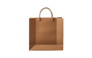 AI generated Shopping Bag on Transparent Background png