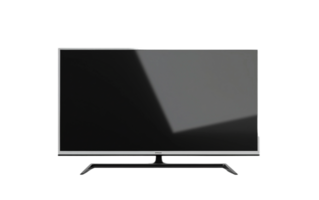 AI generated High-Resolution Television on Transparent Background png