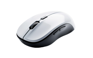 AI generated Computer Mouse on Transparent Background, PNG format