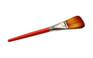 AI generated Paintbrush on Transparent Background, PNG format