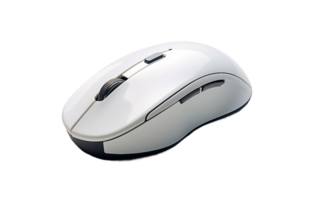 AI generated Computer Mouse on Transparent Background, PNG format