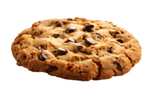 AI generated Cookie on Transparent Background, PNG format