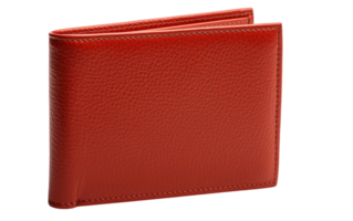 AI generated Leather Wallet on Transparent Background png