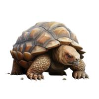 ai genererad gammal glyptodon, på transparent bakgrund. png