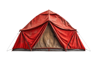 AI generated Tent on Transparent background png