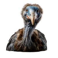 ai generiert realistisch dodo Vogel, auf transparent Hintergrund. png