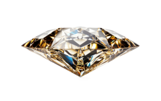 ai genererad elegant dyrbar dimond på transparent bakgrund png