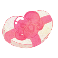 Valentine Cute Heart Shaped Present For Valentine's Day png