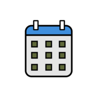 Kalender Symbol Illustration png