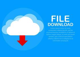 Progress bar of file copying. Download file. vector