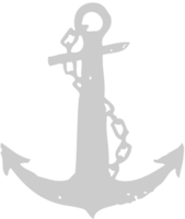 Anchor and chain vector