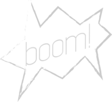 Bubbles speech boom vector