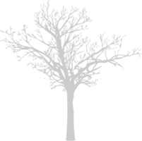 árbol muerto vector