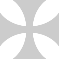 Cross maltese vector