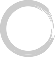 Circle brush vector