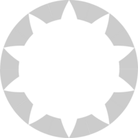 Circle frame vector