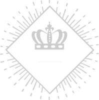 emblema de la corona vector