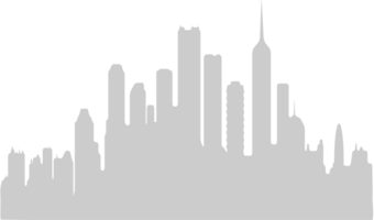 City landscape vector