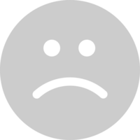 emoji triste vector