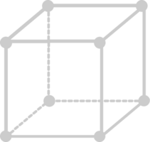 Geometric square vector