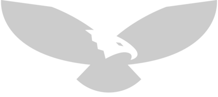 logo de águila vector