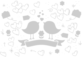 Love bird vector