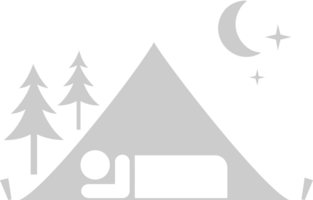 Camping vector