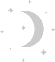 Moon phase vector