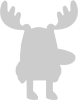 Moose cartoon vector