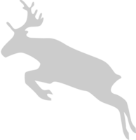 Moose jumping vector