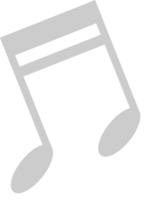 Music note vector