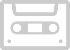 Music cassette vector