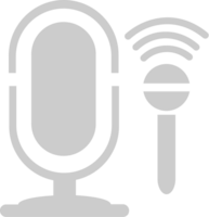Music equipment microphone vector