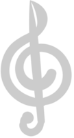 Music note vector