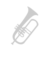Music trumpet vector