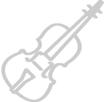 viola de musica vector