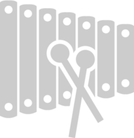 Music xylophone vector