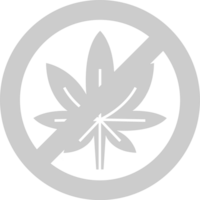 No marihuana vector