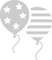 Stars and Stripes Balloons vector