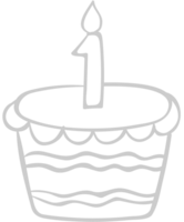 Party Cake vector