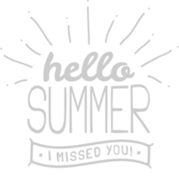 Summer Vacation Text vector