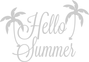 Summer Vacation Text vector