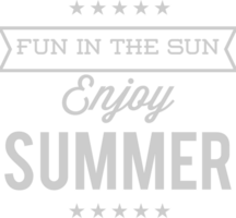 Summer Vacation Text vector